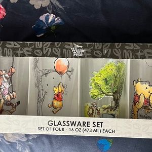 Winnie the Pooh glassware